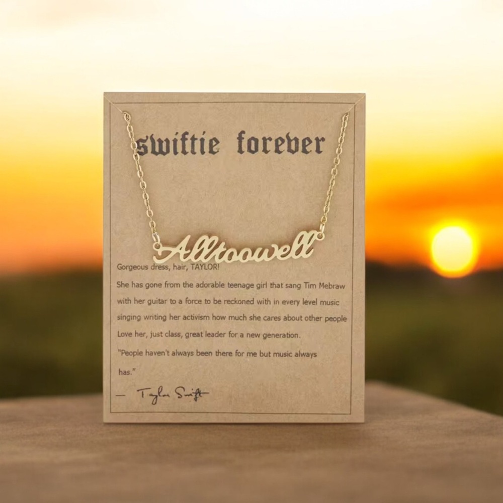 Gold ALL TOO WELL Necklace